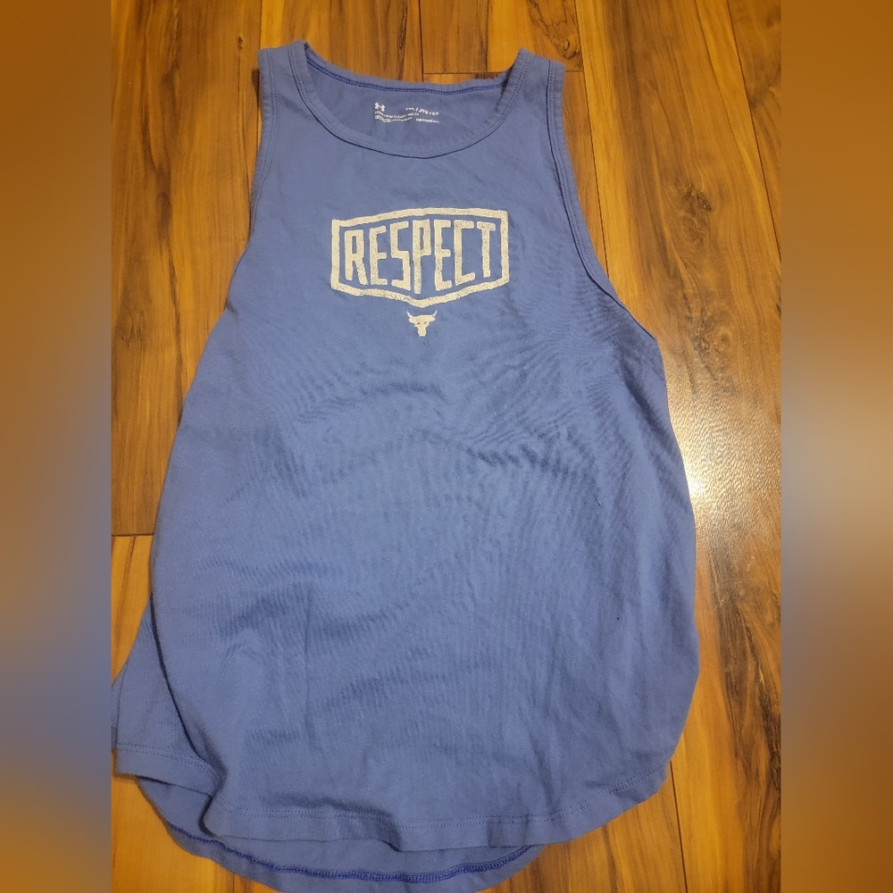 Under Armour Iron Paradise Cutout tank YXL